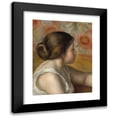 thumbnail image 1 of Pierre-Auguste Renoir 12x14 Black Modern Framed Museum Art Print Titled - Head of a Young Girl (C. 1890), 1 of 1