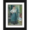 thumbnail image 1 of Pierre-Auguste Renoir 18x24 Black Ornate Framed Double Matted Museum Art Print Titled: The Laundress (1877-79), 1 of 5
