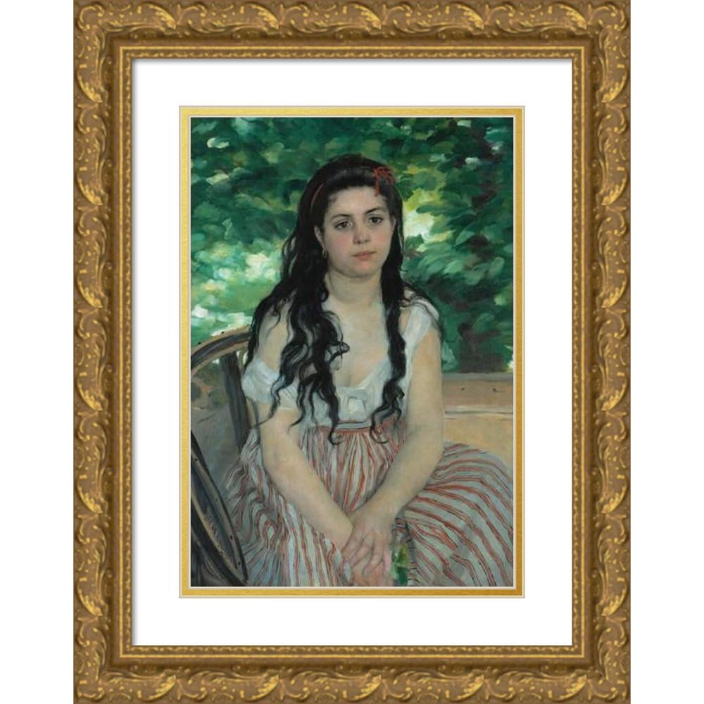 Pierre-Auguste Renoir 11x14 Black Modern Framed Museum Art Print