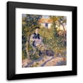 thumbnail image 1 of Pierre-Auguste Renoir 20x24 Black Modern Framed Museum Art Print Titled - What's in the Garden (What Lopez) (1876), 1 of 5
