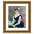 thumbnail image 1 of Pierre-Auguste Renoir 20x24 Gold Ornate Framed and Double Matted Museum Art Print Titled - Madame Leon Clapisson (1883), 1 of 4