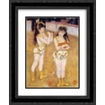 thumbnail image 1 of Pierre Auguste Renoir 2x Matted 20x24 Black Ornate Framed Art Print 'Acrobats at the Cirque Fernando (Francisca and Angelina Wartenberg)', 1 of 2