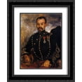 thumbnail image 1 of Pierre Auguste Renoir 2x Matted 20x24 Black Ornate Framed Art Print 'Captain Edouard Bernier', 1 of 2