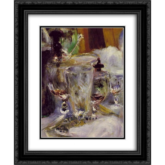 Pierre Auguste Renoir 2x Matted 20x24 Black Ornate Framed Art Print 'The luncheon of the boating party'