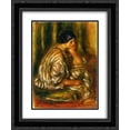 thumbnail image 1 of Pierre Auguste Renoir 2x Matted 20x24 Black Ornate Framed Art Print 'Woman in an Oriental Costume', 1 of 2