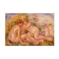 thumbnail image 1 of Pierre Auguste Renoir 'Four Bathers' Canvas Art, 1 of 4