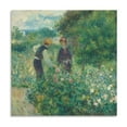 thumbnail image 1 of Pierre Auguste Renoir Picking Flowers Poster Cool Artworks Painting Wall Art Canvas Prints Hanging Picture Home Decor Posters Gift 16x16inch(40x40cm), 1 of 5