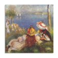 thumbnail image 1 of Pierre Auguste Renoir Print Painting Girls on The Seashore Wall Art Poster Gifts Bedroom Prints Home Decor Hanging Picture Canvas Painting Posters 20x20inch(50x50cm), 1 of 5