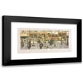 thumbnail image 1 of Pierre Bonnard 18x11 Black Modern Framed Museum Art Print Titled - Some Aspects of Paris Life, Boulevard (1899), 1 of 5