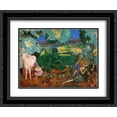 thumbnail image 1 of Pierre Bonnard 2x Matted 24x20 Black Ornate Framed Art Print 'Pastoral Symphony', 1 of 2