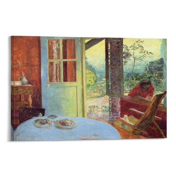 Pierre Bonnard The Country Where The Restaurant Is Located Poster Art Poster Canvas Painting Decor Wall Print Photo Gifts Home Modern Decorative Posters 24x36inch(60x90cm)