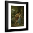 thumbnail image 1 of Pierre Cabanel 12x18 Black Modern Framed Museum Art Print Titled - Daphnis and Chloe (1870), 1 of 5