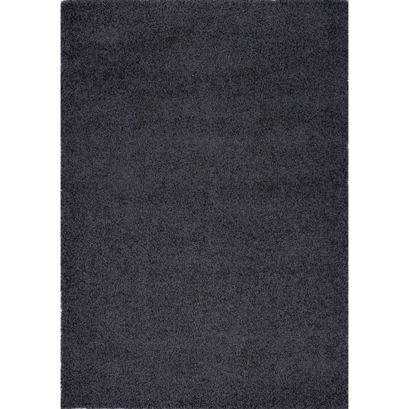 Pierre Cardin Collection Solid/Geometric Design Area Rug Shag Rug High Pile Soft Shaggy Carpets (Size & Colors Available)