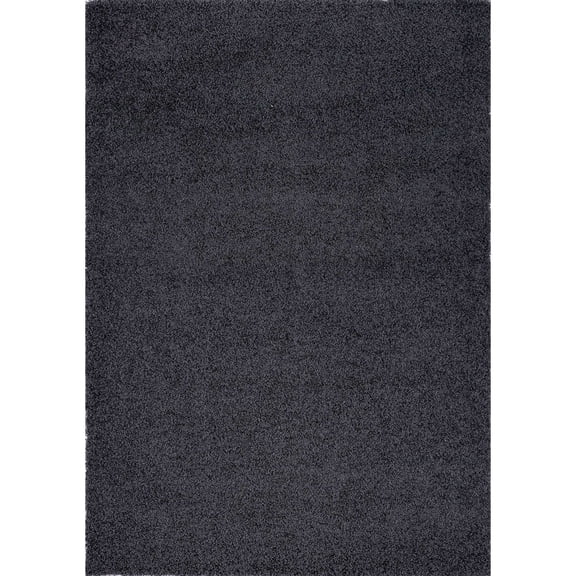 Pierre Cardin Collection Solid/Geometric Design Area Rug Shag Rug High Pile Soft Shaggy Carpets (Size & Colors Available)