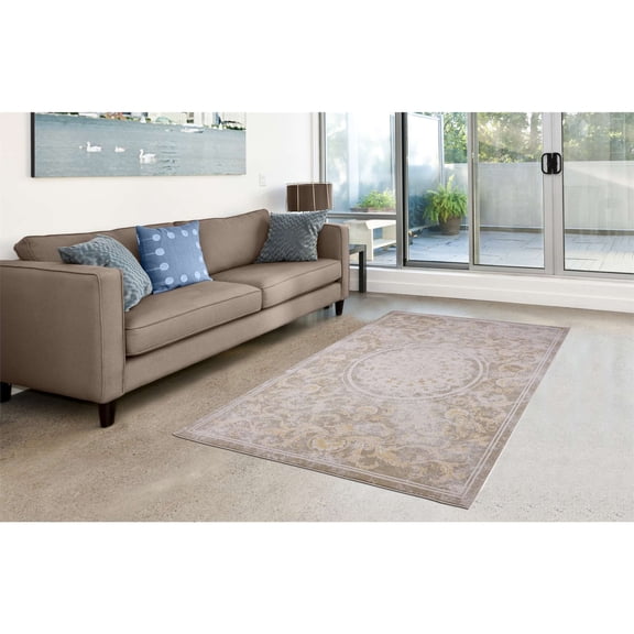 Pierre Cardin Collection Vintage/ Traditional Design Area Rug or Runner Carpets (Size & Colors Available)