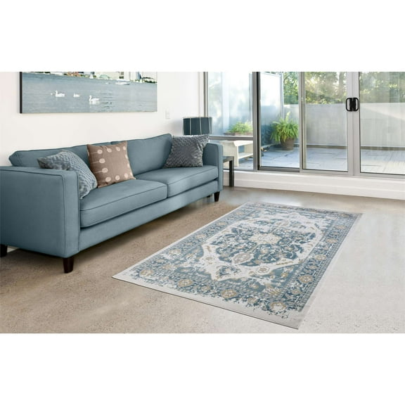 Pierre Cardin Collection Vintage/ Traditional Design Area Rug or Runner Carpets (Size & Colors Available)