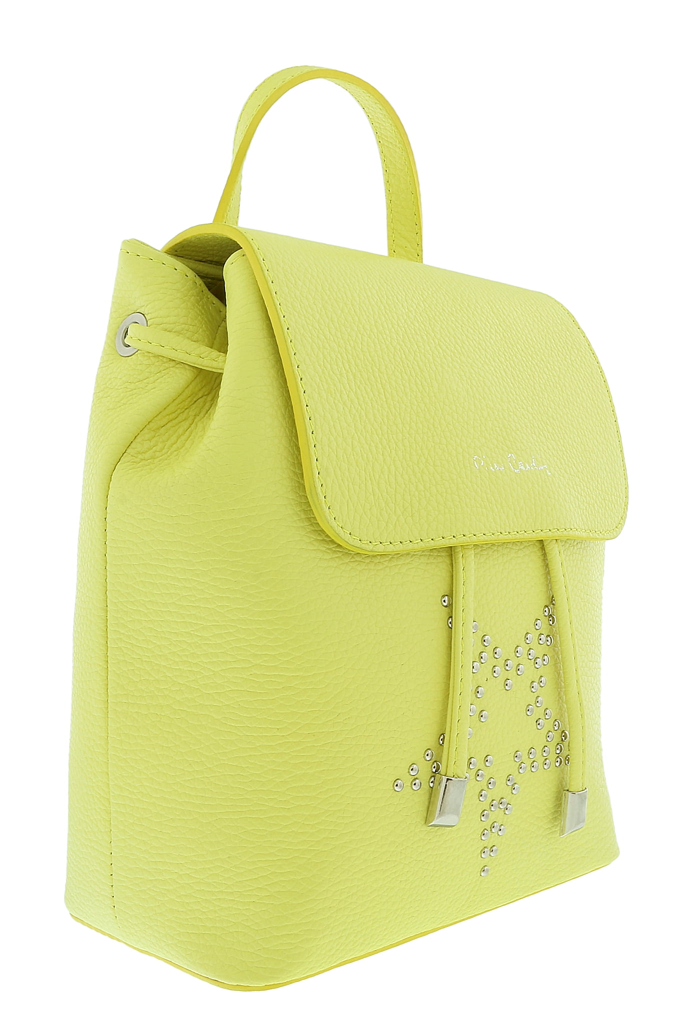 Pierre Cardin Lemon Leather Star Studded Medium Fashion Backpack Womens Backpacks main image 2