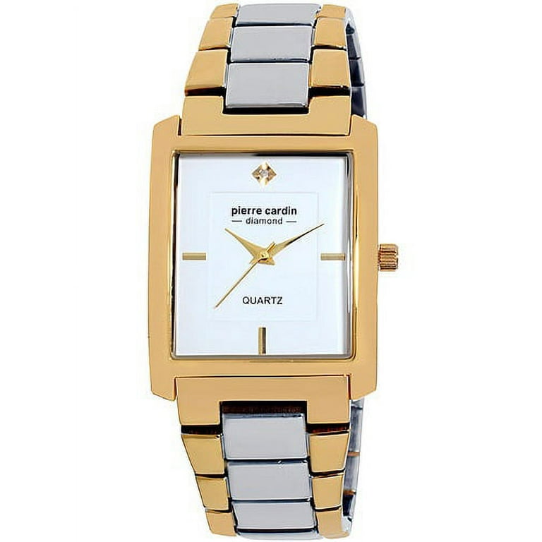 Pierre cardin discount mens rectangle watch