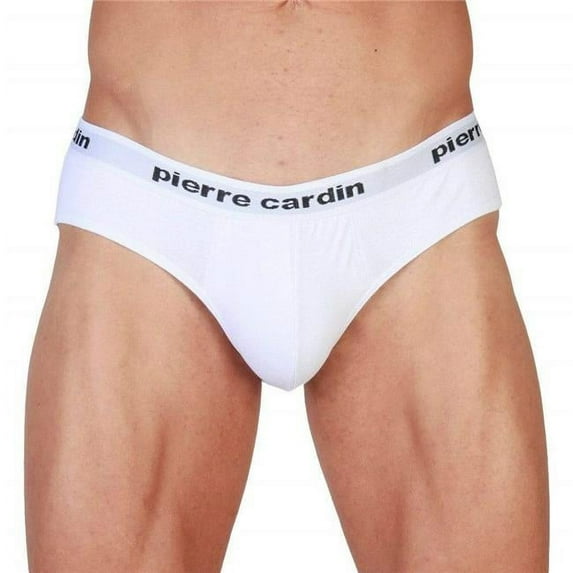 Pierre Cardin underwear PCU-102-BIANCO-White-XXL Mens Brief, White - 2XL
