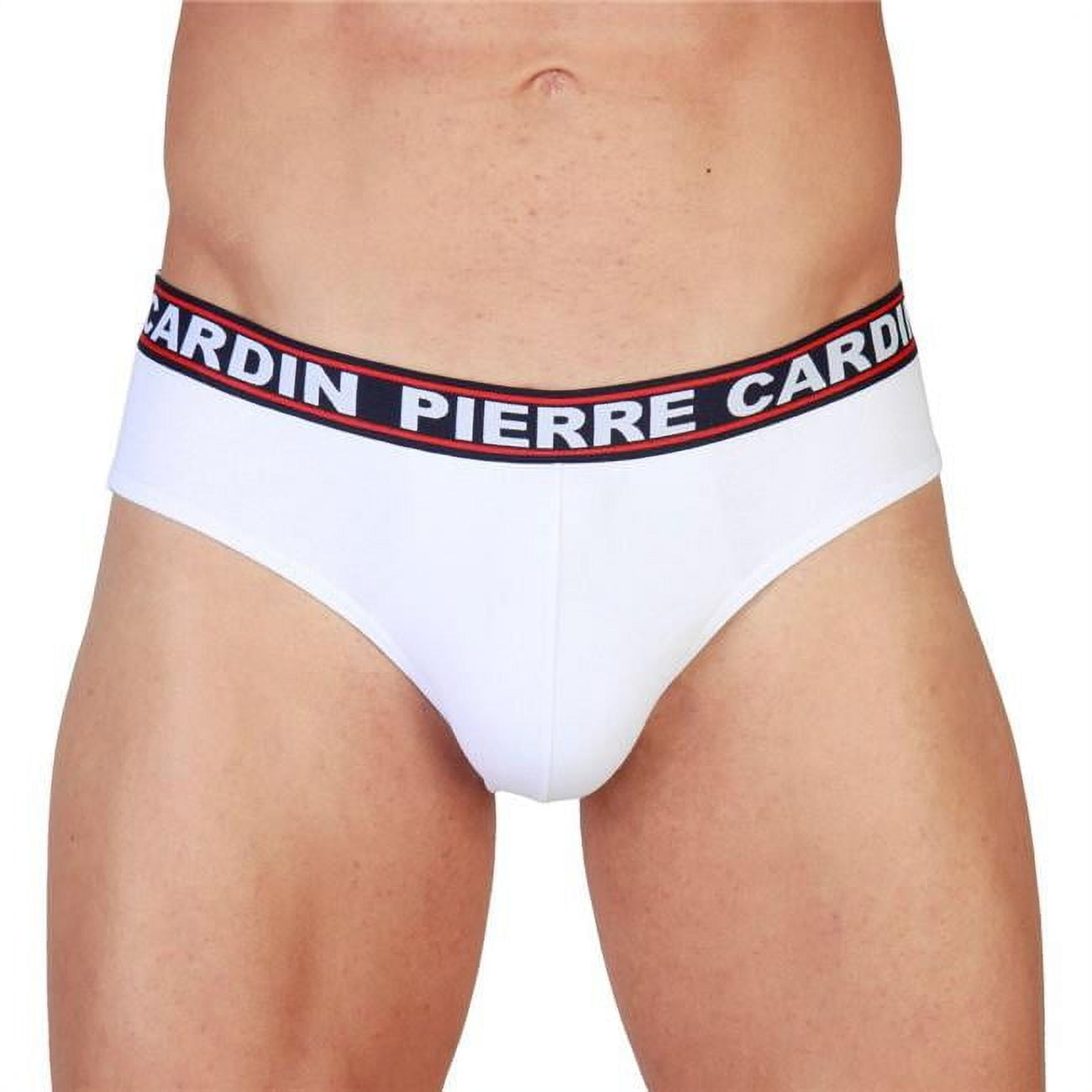Pierre Cardin underwear PCU-324-BIANCO-White-S Mens Brief - White, Small