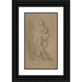 thumbnail image 1 of Pierre Charles Trémolières 12x18 Black Ornate Wood Framed Double Matted Museum Art Print Titled - Venus Supported by a Nereid (1738), 1 of 5