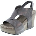 thumbnail image 1 of Pierre Dumas Women's Hester-6 Velcro Wedge Sandal, 1 of 7