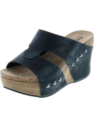 Pierre Dumas Wedges in Womens Shoes Black Walmart