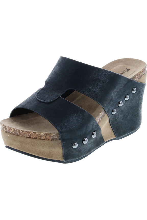Women's Hester-7 Studded Platform Wedge Sandals