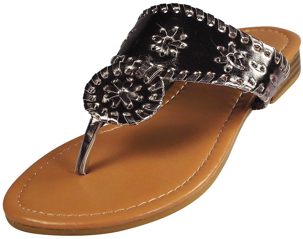 White Rosetta Knotted Puffy Sandals - CHARLES & KEITH UK