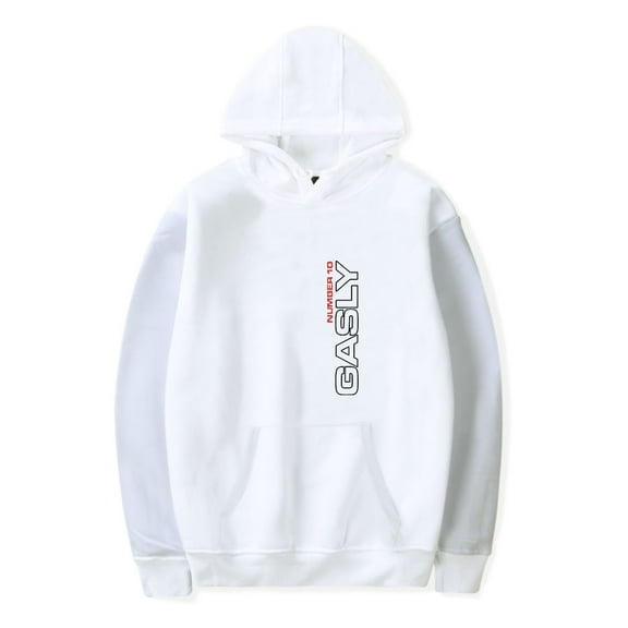 Pierre Gasly No.10 Gasly Hoodie Unisex Hooded Sweatshirt Long Sleeve Tracksuit Pullover Coat