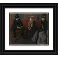 thumbnail image 1 of Pierre Georges Jeanniot 23x20 Black Ornate Framed Double Matted Museum Art Print Titled: The Presentation (1902), 1 of 5