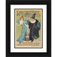 thumbnail image 1 of Pierre-Henri Gelis-Didot 11x14 Black Ornate Wood Framed Double Matted Museum Art Print Titled: Parisian Absinthe (1896), 1 of 5