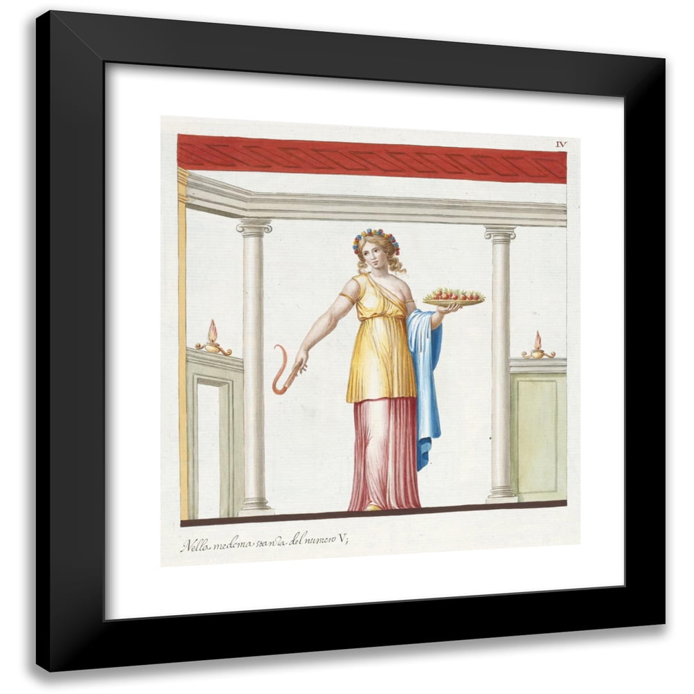 Pierre-Jean Mariette 15x16 Black Modern Framed Museum Art Print Titled ...