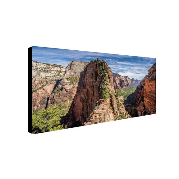 Pierre Leclerc 'Angels Landing' Canvas Art