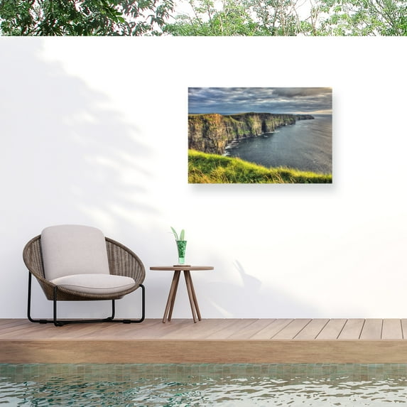 Pierre Leclerc 'Cliffs of Moher Ireland' Outdoor All-Weather Wall Decor