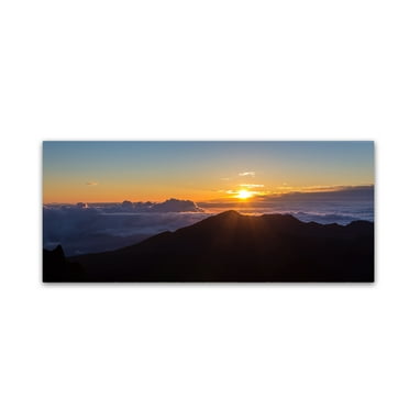 Pierre Leclerc 'Haleakala Sunrise Maui' Canvas Art