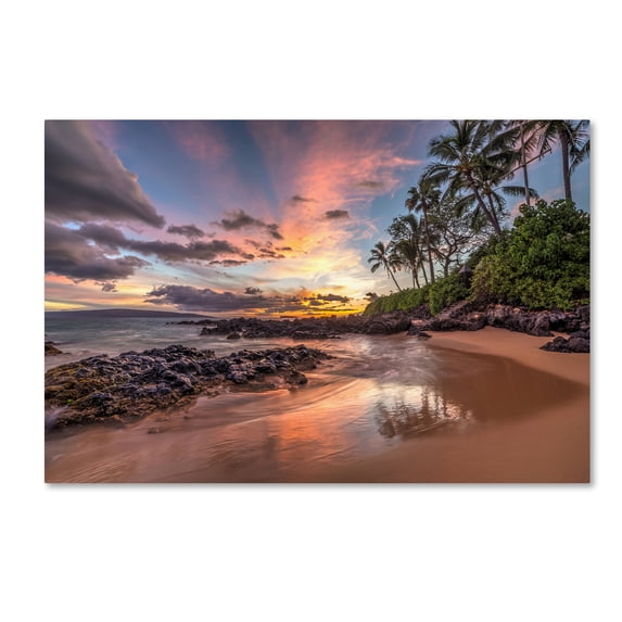 Pierre Leclerc 'Hawaiian Sunset Wonder' Canvas Art