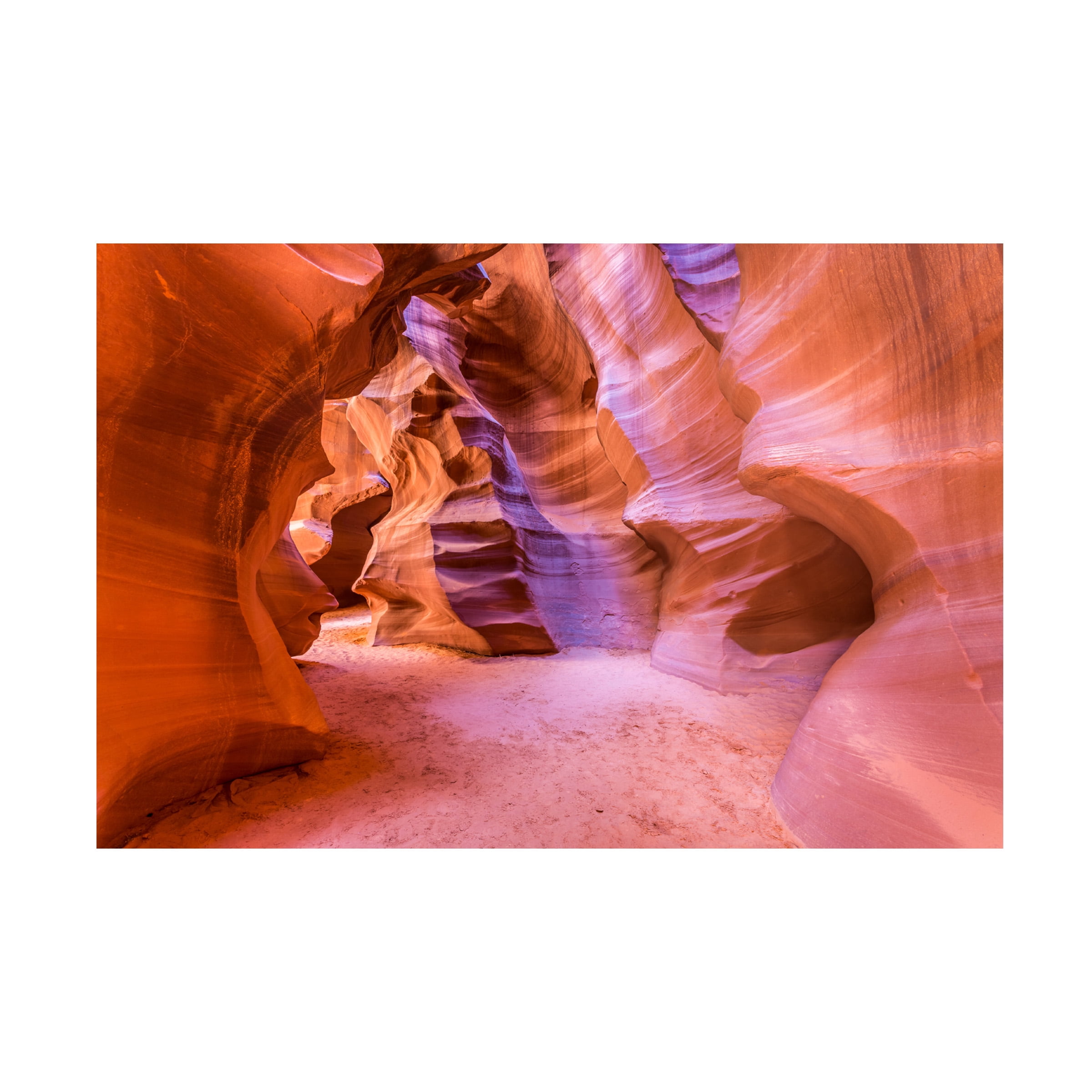 Pierre Leclerc Photography 'Colorful Antelope Canyon' Canvas Art