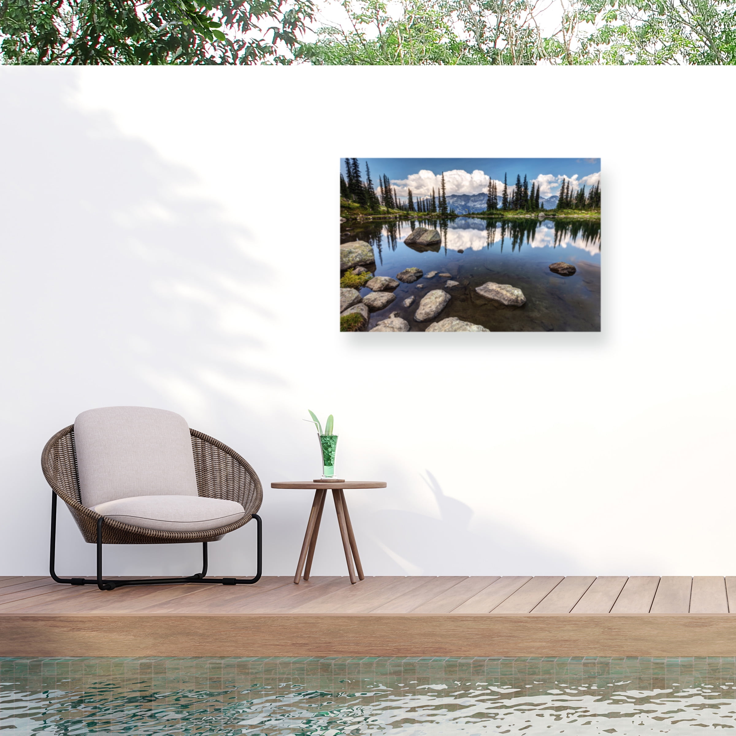 Pierre Leclerc 'Whistler Harmony' Outdoor Canvas