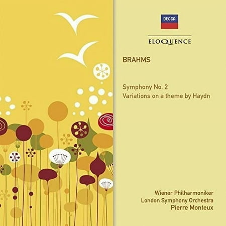 Pierre Monteux - Brahms: Sym 2 Variations on a Theme By Haydn - Music & Performance - CD