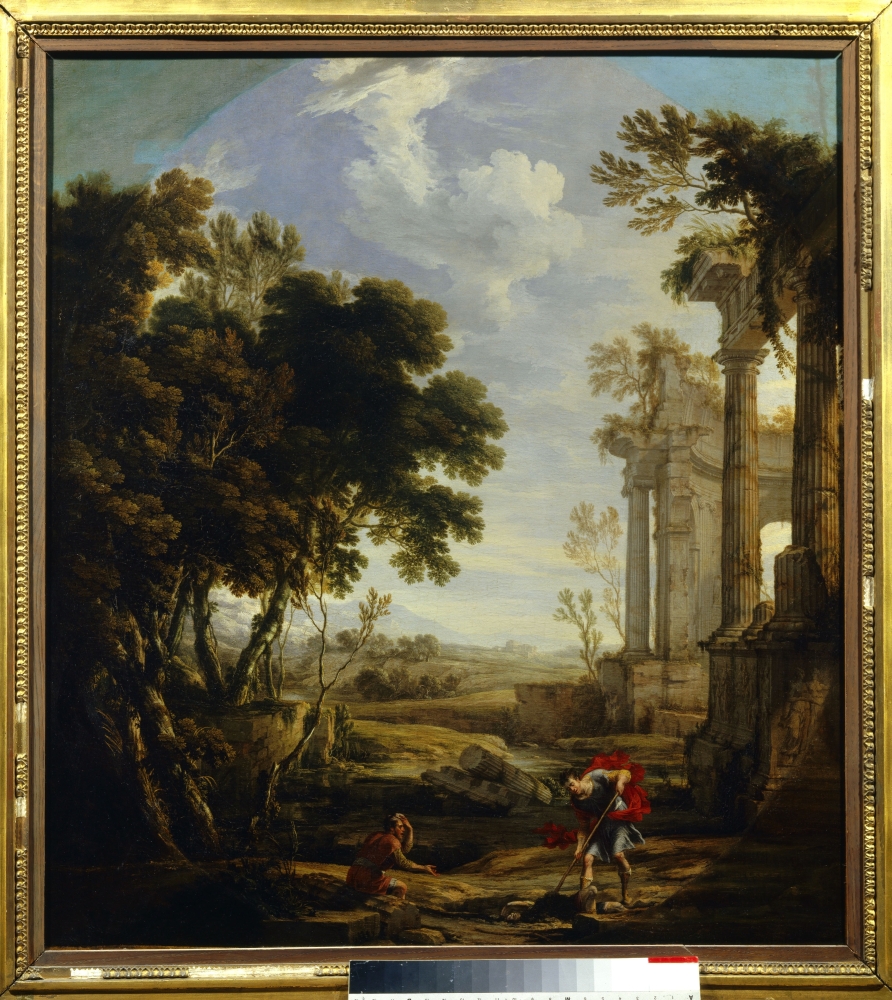 Pierre Patel (1605-1676) French School Canvas Art - (18 x 24)