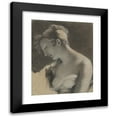 thumbnail image 1 of Pierre-Paul Prud'hon 12x14 Black Modern Framed Museum Art Print Titled - Head of a Woman; Study for ‘The Happy Mother’ (L’Heureuse Mere) (1810), 1 of 5