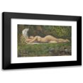 thumbnail image 1 of Pierre Puvis de Chavannes 14x11 Black Modern Framed Museum Art Print Titled - The Source, 1 of 5