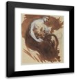 thumbnail image 1 of Pierre Puvis de Chavannes 15x18 Black Modern Framed Museum Art Print Titled - Sleep, Assise Woman (1867), 1 of 5
