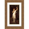 thumbnail image 1 of Pierre Puvis de Chavannes 2x Matted 16x24 Gold Ornate Framed Art Print 'Meditation', 1 of 2