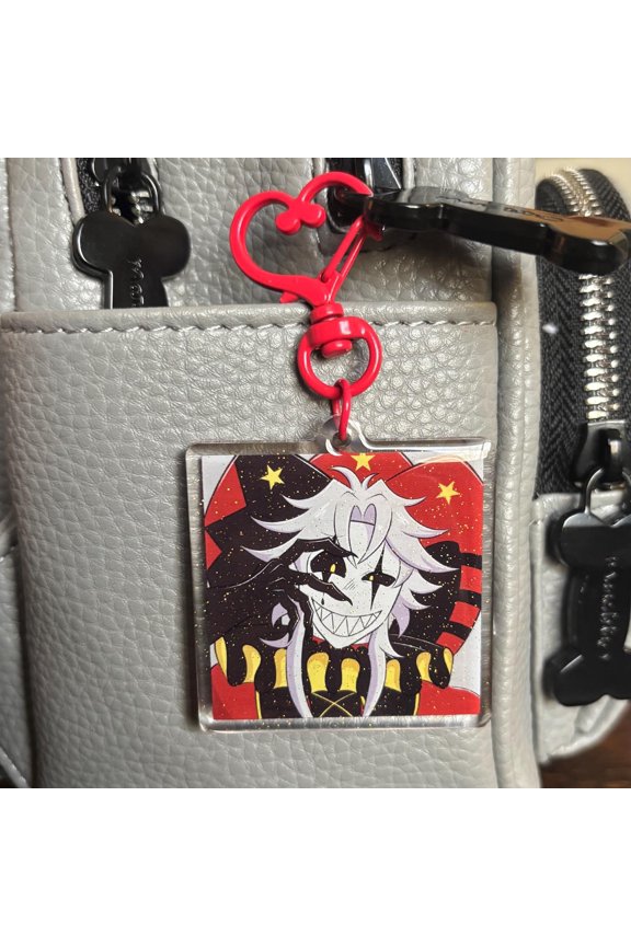 Pierrot Crazy In Love" Acrylic Charm <3 (The Freak Circus)" (1 keychain)