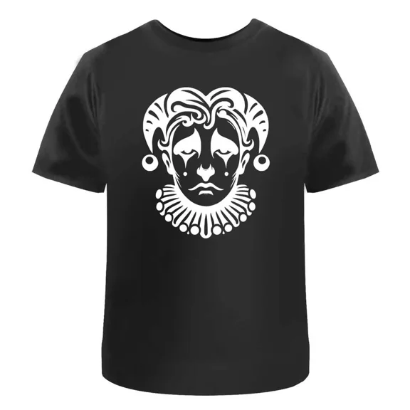 Pierrot Face' Unisex T-Shirt - 100% Cotton (S-XXL) (TA047955)
