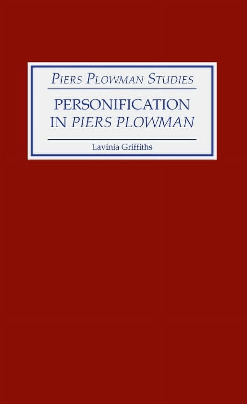 Piers Plowman Studies Personification in Piers Plowman Personification