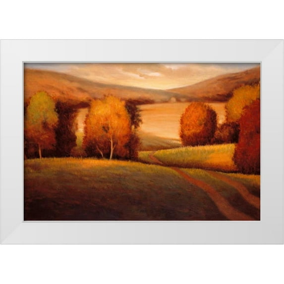 Pierson, Helen 14x11 White Modern Wood Framed Museum Art Print Titled - Backcountry II