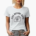 thumbnail image 1 of Pies Before Guys with a Pie, Fall Season Art Merch Gift, White T-Shirt, 2XL, 1 of 5